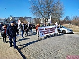 [FOTO] Przez Wrocław przeszedł marsz manifestujący prawa kobiet pracujących w Kauflandzie