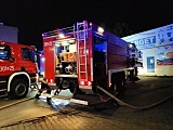 [FOTO] Pożar pawilonów handlowych na ul. Kamieńskiego