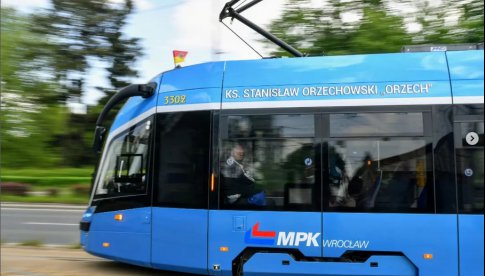 Orzech patronem kolejnego tramwaju MPK Wrocław