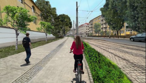 Będzie nowa trasa rowerowa w ścisłym centrum Wrocławia [WIZUALIZACJA]