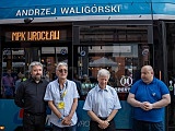 Andrzej Waligórski od dziś ma we Wrocławiu tramwaj swojego imienia oraz krasnala 