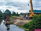 [FOTO] Postępy prac przy budowie Alei Wielkiej Wyspy. Most nad Odrą na ukończeniu