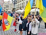 Obchody Święta Niepodległości Ukrainy na wrocławskim rynku [Foto]