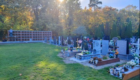 Na prackim cmentarzu powstaje kolumbarium. Jedno miejsce kosztuje 5000 złotych [Foto]