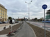 Nowa droga rowerowa przy placach Jana Pawła II i Solidarności gotowa [Foto]