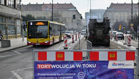 Tramwaje wracają na Świdnicką. MPK kończy ważną inwestycję