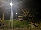 Nowe oświetlenie w Parku Bieńkowickim [Foto]