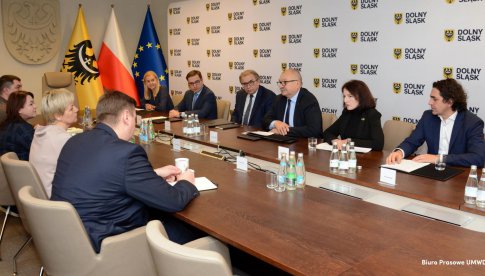 Wizyta przedstawicieli Rady Najwyższej Ukrainy na Dolnym Śląsku