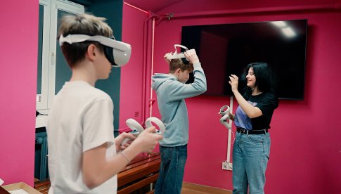 Nauka w wirtualnej rzeczywistości, czyli sala VR w szkole przy ul. Worcella