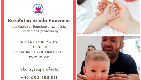 Bezpłatna szkoła rodzenia i warsztaty o rodzicielstwie. Ruszyła rekrutacja do kolejnej edycji Wrocławskiej Szkoły Rodzenia dla kobiet i mężczyzn z niepełnosprawnościami oraz z chorobami przewlekłymi