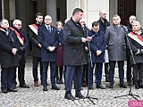 Zobacz, jak Wrocław obchodził rocznicę wybuchu wojny w Ukrainie [Foto, Wideo]