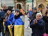 Zobacz, jak Wrocław obchodził rocznicę wybuchu wojny w Ukrainie [Foto, Wideo]