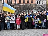 Zobacz, jak Wrocław obchodził rocznicę wybuchu wojny w Ukrainie [Foto, Wideo]