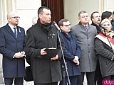 Zobacz, jak Wrocław obchodził rocznicę wybuchu wojny w Ukrainie [Foto, Wideo]