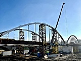Postęp prac na Mostach Chrobrego. Zobacz, na jakim etapie jest obecnie budowa [Foto]