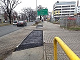 Nie tylko rozbudowa sieci rowerowej, ale również naprawa obecnych odcinków. Trwają prace remontowe na drogach rowerowych w mieście [Foto]