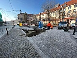 Trwa remont zjazdu przy ulicy Szewskiej. Ułatwi mieszańcom dojazd do głównych ulic [Foto]