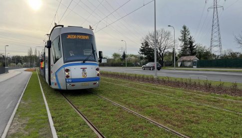 Pierwszy tramwaj przejechał nową trasą na Popowice! To na razie testy, ale już niedługo z połączeń skorzystają mieszkańcy 