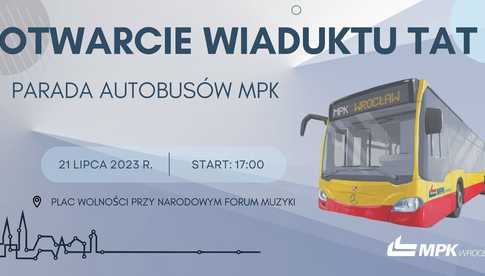 Od 22 lipca autobusy pojadą nową trasą na Nowy Dwór! W piątek Parada Autobusów na placu Wolności - zaplanowano szereg atrakcji
