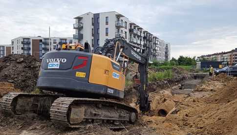 Trwa budowa łącznika drogowego między Oporowem a Kleciną [FOTO]