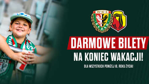 Bezpłatny bilet na mecz WKS-u z Jagiellonią dla najmłodszych kibiców!