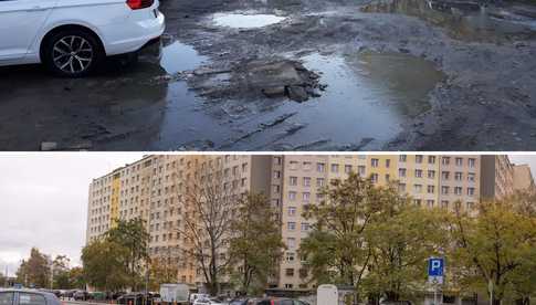 [FOTO] Metamorfoza parkingu na Gaju. Z błotnistych wybojów do porządku i estetyki 