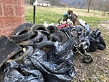 Tony śmieci w Nysie Kłodzkiej na Przełomie Bardzkim