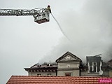 Pożar kamienicy w Bardzie