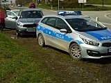 Zderzenie dwóch osobówek na k8 w Bardzie