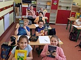 Kamieniec Ząbk: „Czytam z klasą. Lekturki spod chmurki” w klasie 3B