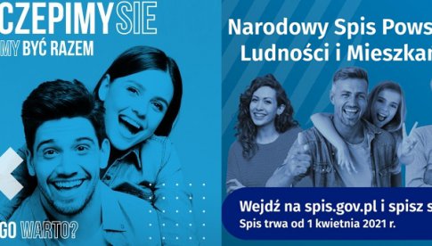 Ząbkowice Śląskie: Mobilne gminne biuro spisowe oraz punkt informacji o szczepieniach - terminy wrześniowe
