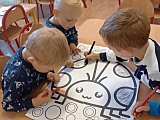 Dzień Kropki w przedszkolu w Kamieńcu Ząbkowickim