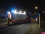 W Kamieńcu Ząbkowickim drzewo zawisło nad drogą i uszkodziło samochód