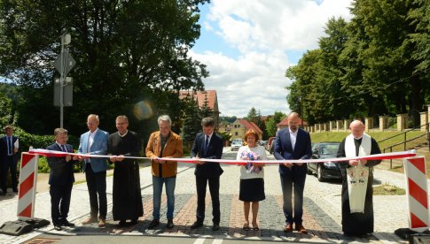 Wyremontowane ulice Główna i Noworudzka w Bardzie oficjalnie otwarte