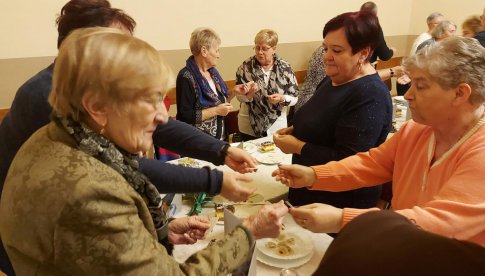 Wigilia Klubu Seniora z Kamieńca Ząbkowickiego