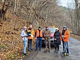 Zabezpieczenie skarpy na trasie Bardo - Opolnica gotowe