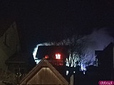 Pożar domu w Kamieńcu Ząbkowickim