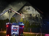Pożar domu w Kamieńcu Ząbkowickim