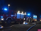 Pożar domu w Kamieńcu Ząbkowickim