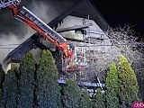 Pożar domu w Kamieńcu Ząbkowickim
