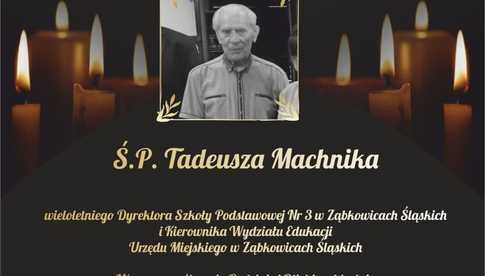 Zmarł Tadeusz Machnik