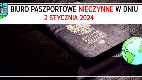 2 stycznia Terenowy Punkt Paszportowy w Ząbkowicach Śląskich nieczynny