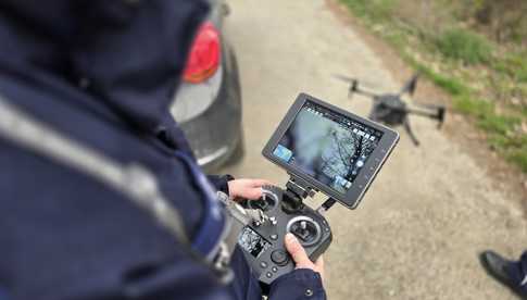 [FOTO] STOP to nie sugestia. Policyjny dron przyłapał kierowców ignorujących przepisy w Ząbkowicach