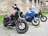 [WIDEO/FOTO] Motocyklowa impreza na ząbkowickim zamku. Klub MotoFrankenstein obchodził jubileusz 15-lecia