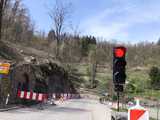 [FOTO] Trwa remont muru oporowego w Srebrnej Górze. Przypominamy o utrudnieniach w ruchu!
