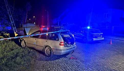Nietrzeźwy 71-latek wjechał w słup energetyczny w Ziębicach. Grożą mu dwa lata więzienia