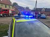 [FOTO] Szybka interwencja policjantów zapobiegła tragedii w gminie Ziębice