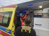 [FOTO] Szybka interwencja policjantów zapobiegła tragedii w gminie Ziębice