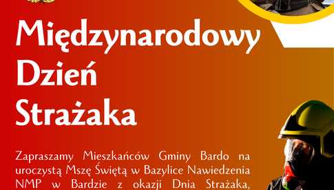 04.05, Bardo: Msza Święta z okazji Dnia Strażaka 
