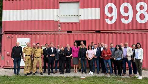 [FOTO] Jak ważne jest bezpieczeństwo ludności? Na to pytanie na pewno znają odpowiedź włodarze z naszego powiatu